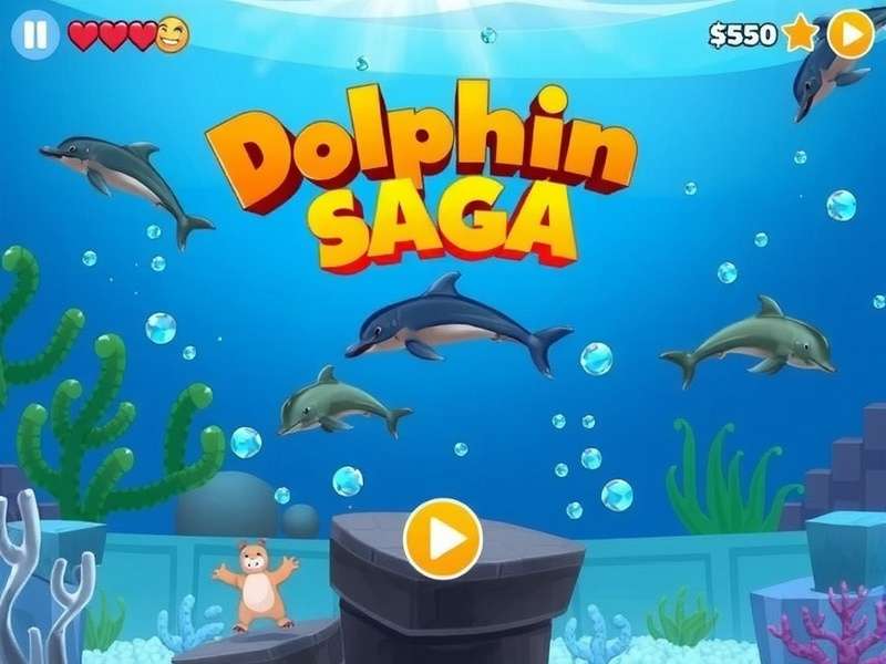 Splashy Dolphin Saga Gameplay